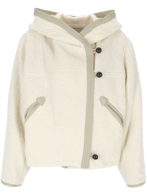 Ecru virgin wool jacket ISABEL MARANT | MA0335FAB4D03I23EC